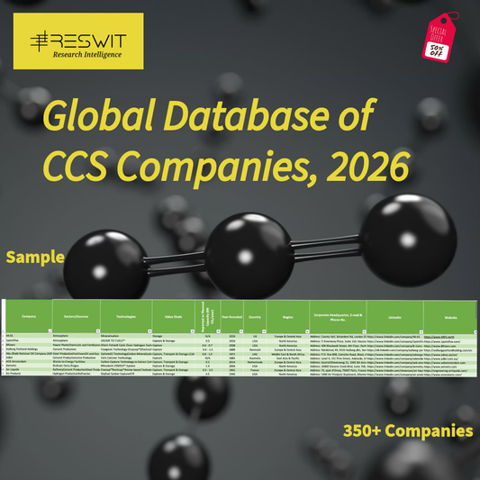 Global Database of Carbon Capture and Storage (CCS) Companies, 2026.